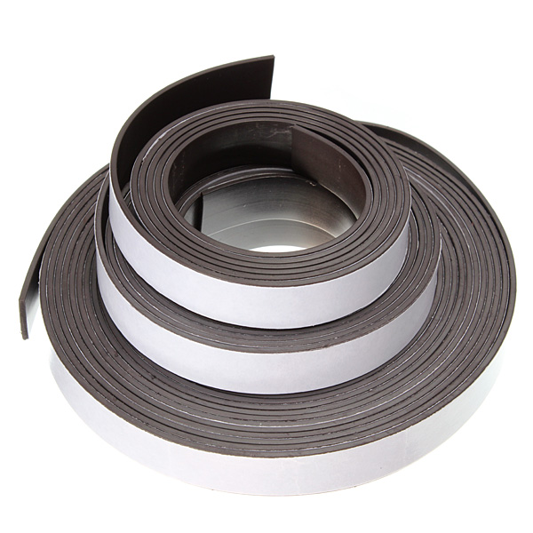 Flexible rubber magnet tape