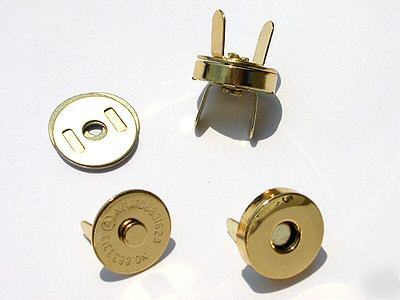 Gold coating magnetic button